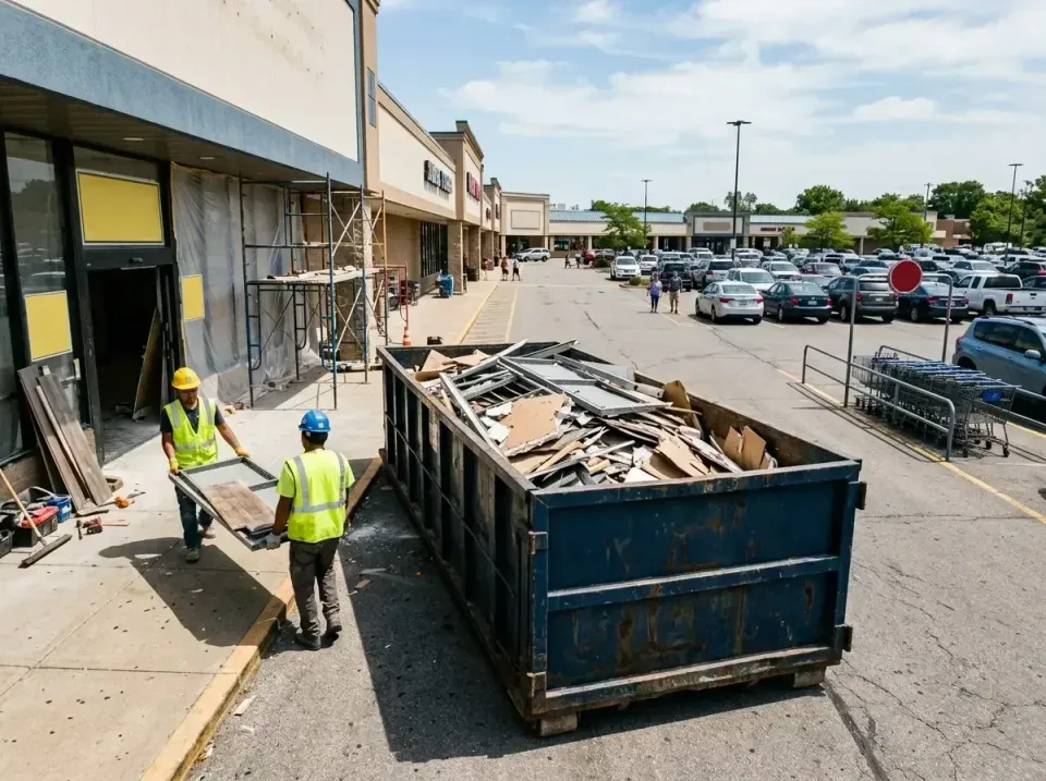retail-store-renovation-debris-003 — frequently asked questions, Roll-off Dumpster Rentals in Bismarck, ND